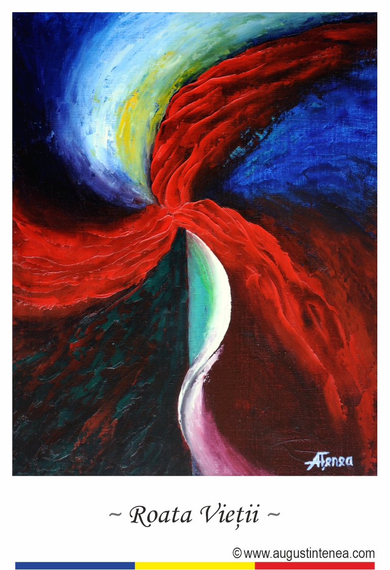 Ilustrata Magnetica - "Roata Vieții"